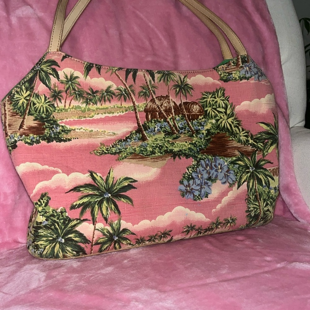 Fossil Forever Vintage Tropical Beaded Detailing Shoulder Bag - Picture 6 of 13